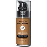 Revlon ColorStay vloeibare foundation voor de gecombineerde tot vette huid, SPF 15, Gemiddelde tot volledige dekking, Langhoudend, Matte finish, Natural Tan (330), 30 ml