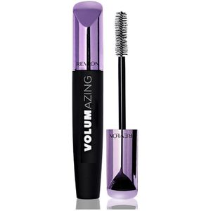 Revlon Volumazing, mascara, volume en lengte, kunstwimpers, houdt 24 uur, intens zwart (9 ml), 109 Blackest Black