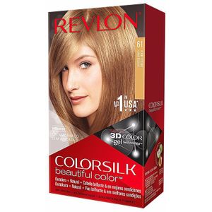 Revlon - ColorSilk Beautiful Color 61 - Haarkleuring - Dark Blonde - Permanente Kleuring