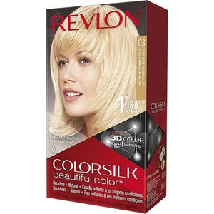 Dye No Ammonia Colorsilk Revlon Ultra light natural blonde