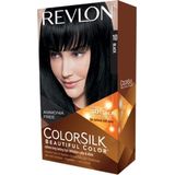 Haarkleur Zonder Ammoniak Colorsilk Revlon Zwart