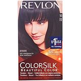 Haarkleur Zonder Ammoniak Colorsilk Revlon Zwart