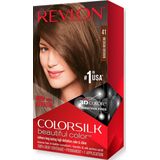 Haarkleur Zonder Ammoniak Colorsilk Revlon Bruin