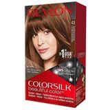 Revlon ColorSilk Duurzame Haarkleur Toon #43 Bruin Goud Medium