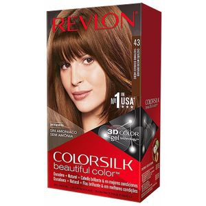 Revlon ColorSilk Duurzame Haarkleur Toon #43 Bruin Goud Medium