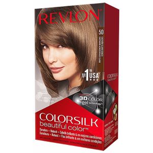 Revlon Colorsilk Haarverf, lichtbruin, 3 stuks, 1 stuk