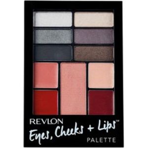 Revlon Eyes & Cheeks + Lips Palette - 200 Seductive Smokies