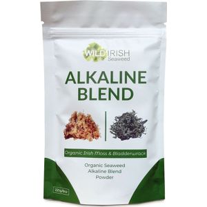 Wild Irish - Alkaline Zeewier Poeder Mix - Bio - 100% Iers Sea Moss en Blaaswier
