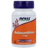 NOW - Astaxanthine - Vegan Softgels - 4 mg - 60 stuks