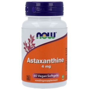 Now Astaxanthine 4mg 60 Softgels