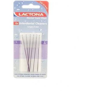 Lactona - Interdental Cleaners - Interdentalborstel - 8 mm - Nylon - Antibacterieel