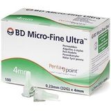 BD - Micro-Fine Ultra pennaald 0,23 x 4mm (32G) 100 stuks