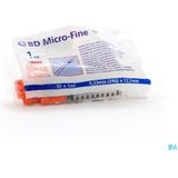 BD - Micro-Fine™+ Insuline Spuit - 10x1ml - Veilig en Precisie