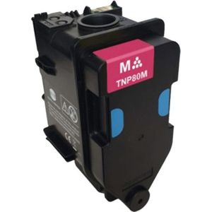 Konica Minolta - TNP-80 - Toner - Magenta - Capaciteit 9.000 A4-pagina's