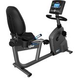 Life Fitness RS1 Ligfiets met Go Console