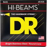 DR MR-45 Strings HI-BEAM™ - Stainless Steel Bass Strings: Medium 45-105, silver