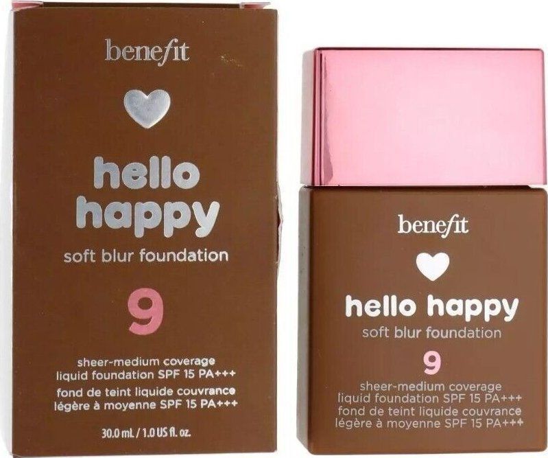 Benefit - Hello Happy - Foundation - Natuur - Lichte tot Medium Dekking