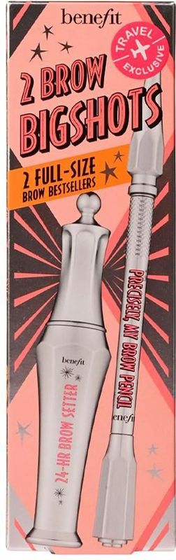 Benefit 2 Brow Bigshots 24H Brow Setter Duo 4 Warm Deep Brown 1 set