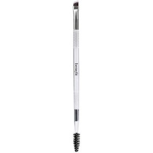 Powmade Dual-ended Angled Eyebrow Brush - KosmetickY Štětec Na ObočI 1.0ks