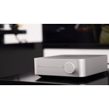 WiiM - Amp Streamer - Silver - Multiroom-Streaming-Versterker - 60 Watt