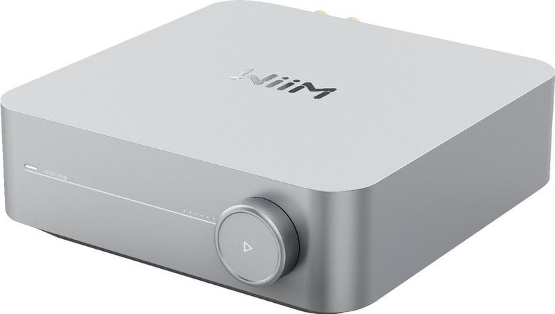 WiiM - Amp Streamer - Silver - Multiroom-Streaming-Versterker - 60 Watt
