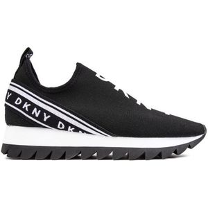 DKNY Abbi Sneaker voor dames, Zwarte Abbi, 37.5 EU