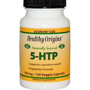 Healthy Origins - 5-HTP - Voedingssupplement - 120 Capsules - Vegetarisch