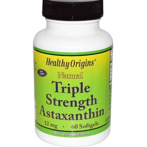 Astaxanthine Hoge Dosering Astaxanthine 12mg (60 Softgels) - Healthy Origins