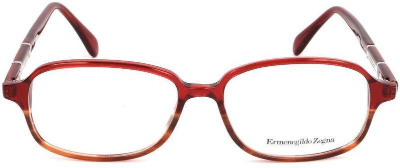 Uniseks Brillenframe Ermenegildo Zegna VZ3501-06DR Rood Ø 52 mm