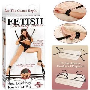 Fetish Fantasy - Bed Bindings Restrain Kit - Bedbondageset