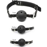 Pipedream Fetish Fantasy mondknevel Ball Gag Training System zwart