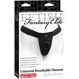 Pipedream Fetish Fantasy Elite voorbinddildo Universal Breathable Harness zwart