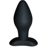 Anal Fantasy - Siliconen Butt Plug Zwart Large