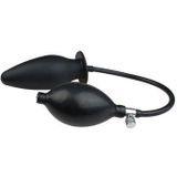 Aufblasbarer Analplug mit Pumpball und Ablassventil