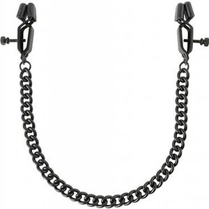 Heavy Duty Nipple Clamps - Zwart