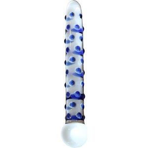 Pipedream Icicles No. 50 Glazen Dildo - Transparant en Blauw