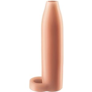 Penishülle „Real Feel Enhancer“, mit Hodenring, 14 cm