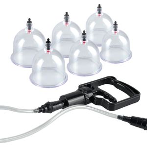 Pipedream - Beginners 6 pcs Cupping Set - Sets Transparant