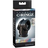 Penisring mit Hodenring | Angenehm elastisch Fantasy C-Ringz 1 St Vibrator