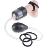 Penispumpe 'Suckn Stroke Head Pump' mit Penisringen 1 St
