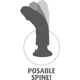 Naturvibrator '9' Vibrator“ mit Saugfuß | Multispeedvibration King Cock 1 St Vibrator