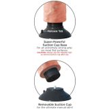 Naturvibrator '9' Vibrator“ mit Saugfuß | Multispeedvibration King Cock 1 St Vibrator