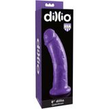 Pipedream - Dillio 8 Inch - Dongs SINGULAR Paars