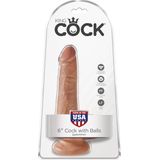 Pipedream - King Cock 6' Cock with Balls - Dildos Caramel Beige