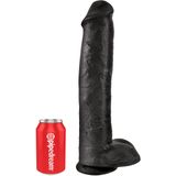 Pipedream - King Cock 15Inch with Balls - Dildos Zwart