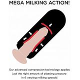 PDX Elite - Vibrating Mega Milker - Automatische masturbator