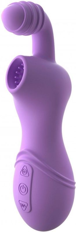 Clitoris Vibrator met Zuigfunctie Tease 'N Please Her