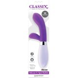 Classix - Siliconen G-Spot Rabbit Vibrator - Altijd Garantie