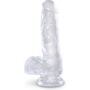 Pipedream - King Cock 6 Inch Cock with Balls - Dildos Transparant