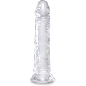 Transparante Realistische Dildo King Cock - 22 cm
